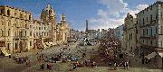 Caspar van Wittel Piazza Navona, Rome by Caspar Van Wittel Sweden oil painting artist